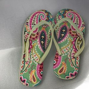 Vera Bradley flip flops